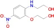 2-((2-(2-Hydroxyethoxy)-4-nitrophenyl)amino)ethanol