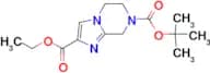 7-tert-Butyl 2-ethyl 5,6-dihydroimidazo[1,2-a]pyrazine-2,7(8H)-dicarboxylate