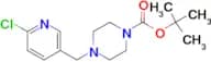 4-(6-Chloro-pyridin-3-ylmethyl)-piperazine-1-carboxylic acid tert-butyl ester