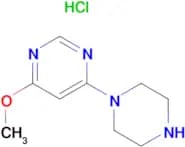 4-Methoxy-6-piperazin-1-yl-pyrimidine hydrochloride