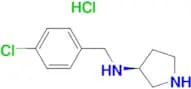 (4-Chloro-benzyl)-(S)-pyrrolidin-3-yl-amine hydrochloride