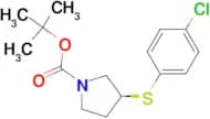(S)-3-(4-Chloro-phenylsulfanyl)-pyrrolidine-1-carboxylic acid tert-butyl ester