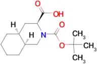 (3S,4aS,8aS)-2-(tert-Butoxycarbonyl)decahydroisoquinoline-3-carboxylic acid