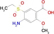 4-Amino-5-(ethylsulfonyl)-2-methoxybenzoic acid