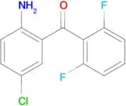 (2-Amino-5-chlorophenyl)(2,6-difluorophenyl)methanone