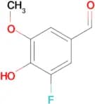 3-Fluoro-4-hydroxy-5-methoxybenzaldehyde