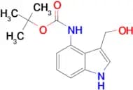 Tert-Butyl 3-(hydroxymethyl)-1H-indol-4-ylcarbamate