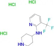 N-(Piperidin-4-yl)-3-(trifluoromethyl)pyridin-2-amine trihydrochloride