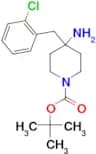 Tert-Butyl 4-amino-4-(2-chlorobenzyl)piperidine-1-carboxylate
