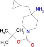 Tert-Butyl 4-amino-4-(cyclopropylmethyl)piperidine-1-carboxylate