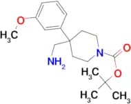 Tert-Butyl 4-(aminomethyl)-4-(3-methoxyphenyl)piperidine-1-carboxylate