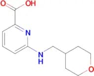 6-[(Tetrahydro-2H-pyran-4-ylmethyl)amino]picolinic acid