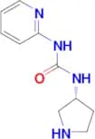 (R)-1-(Pyridin-2-yl)-3-(pyrrolidin-3-yl)urea