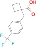 1-[4-(Trifluoromethyl)benzyl]cyclobutanecarboxylic acid