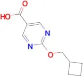 2-(Cyclobutylmethoxy)pyrimidine-5-carboxylic acid