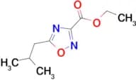 Ethyl 5-(2-methylpropyl)-1,2,4-oxadiazole-3-carboxylate