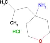 4-(2-Methylpropyl)oxan-4-amine hydrochloride