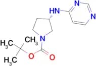 Tert-Butyl (3S)-3-(pyrimidin-4-ylamino)pyrrolidine-1-carboxylate