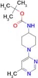 Tert-Butyl N-[1-(6-methylpyrimidin-4-yl)piperidin-4-yl]carbamate