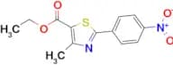 Ethyl 4-methyl-2-(4-nitrophenyl)thiazole-5-carboxylate