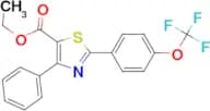 Ethyl 2-(4-trifluoromethoxyphenyl)-4-phenylthiazole-5-carboxylate