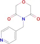 4-(Pyridin-4-ylmethyl)morpholine-3,5-dione