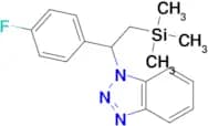 1-[1-(4-Fluorophenyl)-2-(trimethylsilyl)ethyl]-1H-1,2,3-benzotriazole
