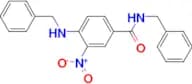 N-Benzyl-4-(benzylamino)-3-nitrobenzamide