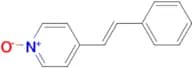 4-[(E)-2-Phenylethenyl]pyridin-1-ium-1-olate