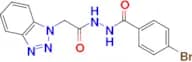 N'-[2-(1H-1,2,3-Benzotriazol-1-yl)acetyl]-4-bromobenzohydrazide