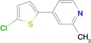 4-(5-Chloro-2-thienyl)-2-methylpyridine
