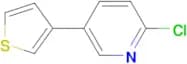 2-Chloro-5-(3-thienyl)pyridine