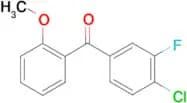 4-chloro-3-fluoro-2'-methoxybenzophenone