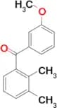 2,3-dimethyl-3'-methoxybenzophenone