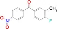 4-Fluoro-3-methyl-4'-nitrobenzophenone