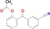 2-Acetoxy-3'-cyanobenzophenone