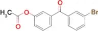 3-Acetoxy-3'-bromobenzophenone