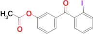 3-Acetoxy-2'-iodobenzophenone