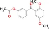 3-Acetoxy-2',5'-dimethoxybenzophenone