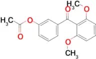 3-Acetoxy-2',6'-dimethoxybenzophenone