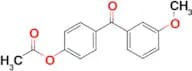 4-Acetoxy-3'-methoxybenzophenone