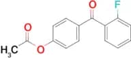 4-Acetoxy-2'-fluorobenzophenone