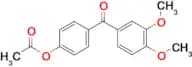 4-Acetoxy-3',4'-dimethoxybenzophenone