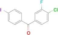 4-Chloro-3-fluoro-4'-iodobenzophenone