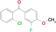 2-Chloro-3'-fluoro-4'-methoxybenzophenone