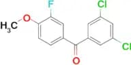 3,5-Dichloro-3'-fluoro-4'-methoxybenzophenone