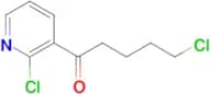 2-Chloro-3-(5-chlorovaleryl)pyridine