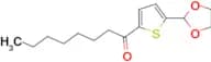 5-(1,3-Dioxolan-2-yl)-2-thienyl heptyl ketone