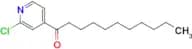 2-Chloro-4-undecanoylpyridine