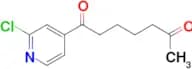 1-(2-Chloro-4-pyridyl)-1,6-heptanedione